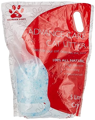 THUNDER PAWS Advance Care Unscented Crystal Cat Litter 5L