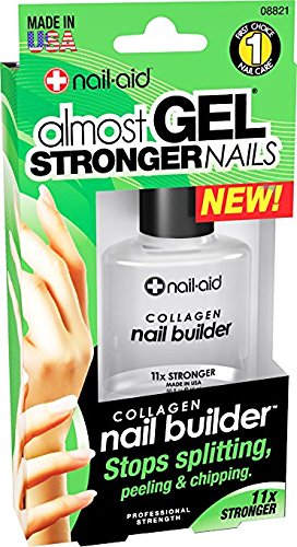 Nail-Aid Collagen Nail Builder Thickener Hardener #08821, 0.55 fl oz (Pack of 2)
