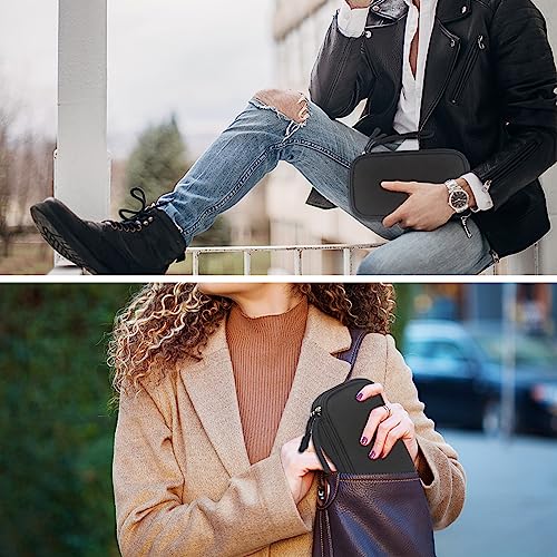 Lacdo Usb Flash Drive Case Thumb Drive Holder Case Organizer Portable Electronic Accessories Storage Bag For Sandisk/Samdata/Samsung Usb Flash Drives Jump Drive Memory Stick, Sd Card, Cable, Black #TOP5