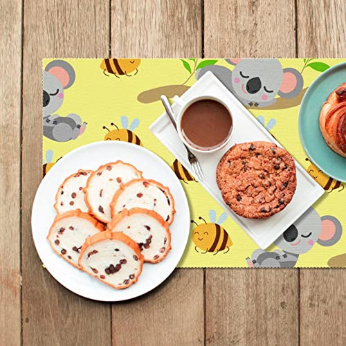 Set de table koala anti-tache et facile à nettoyer pour table propre - 7