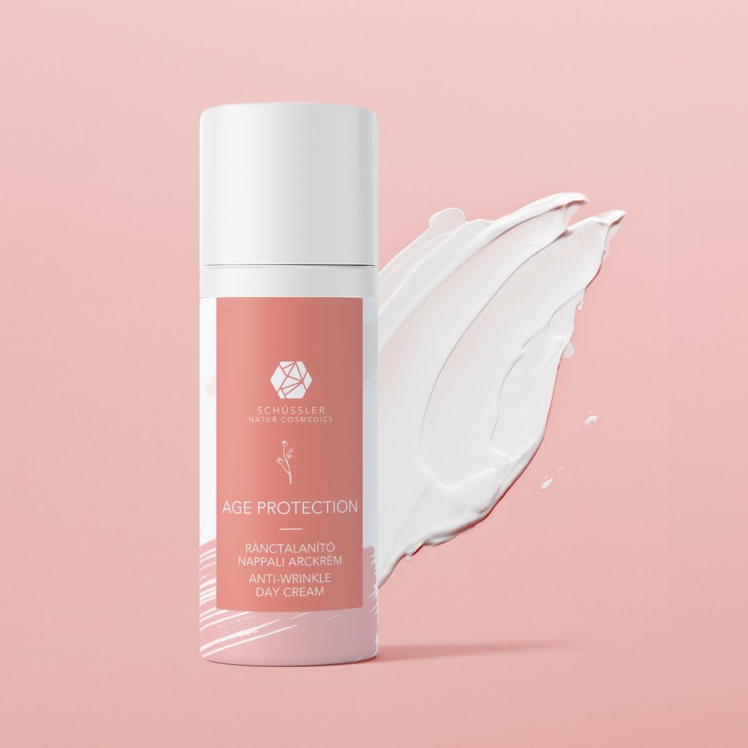 Age Protection Crema de día 50 ml – Crema antiedad con fermento marino, hialurón y células madre vegetales – Aceites orgánicos, Clean Beauty, Airless, Inspirado en Schüssler