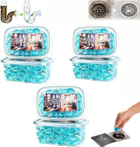 Drain Deodorizer Capsules| Water-Soluble Odor Neutralizing Beads (3Box)