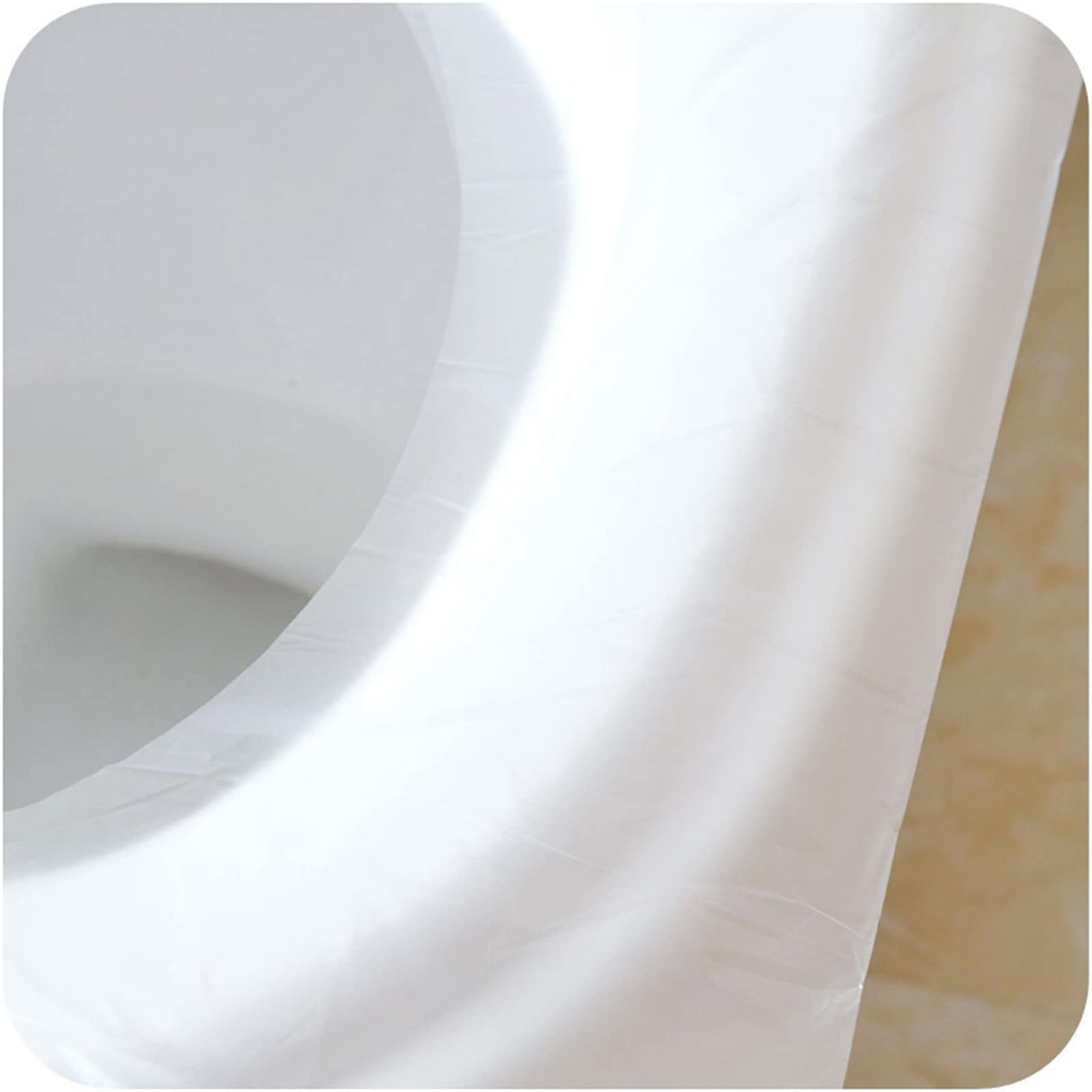 Copriwater usa e getta PO, tappetino portatile per WC, monouso, imballaggio indipendente, protezione igienica per viaggi