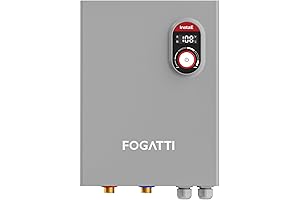 FOGATTI 20 Gal Electric Water Heater: Effortless Whole-Home Hot Water