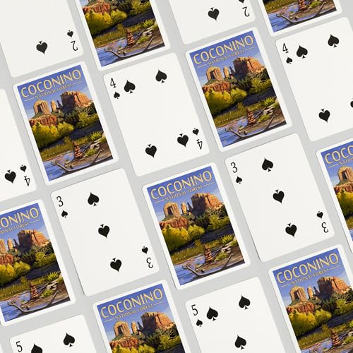 Baraja de póker 52 cartas Coconino National Forest miniatura 4