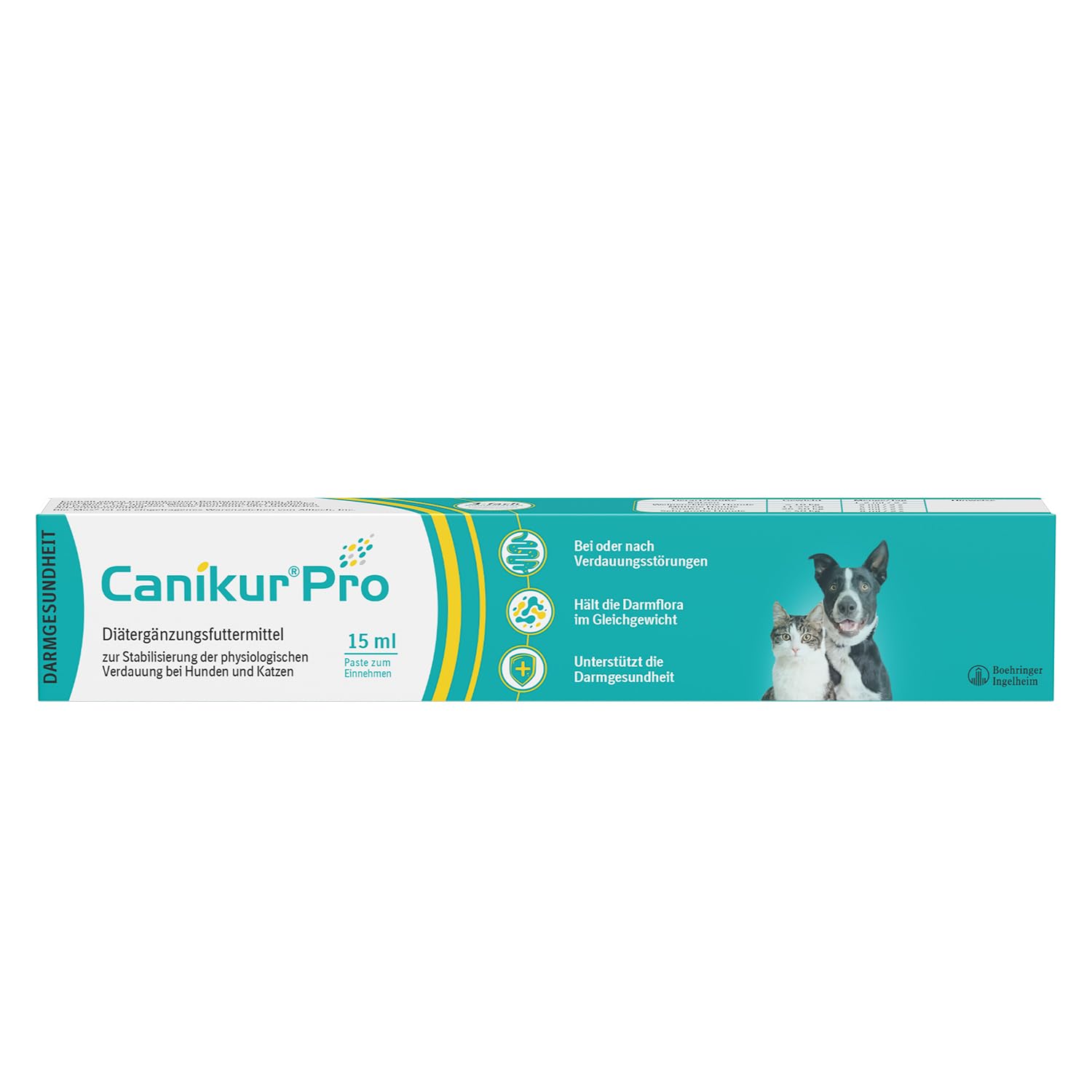 CANIKUR PRO zur Unterstützung der natürlichen Darmflora – Diät-Ergänzungsfuttermittel für Hunde und Katzen 15ml