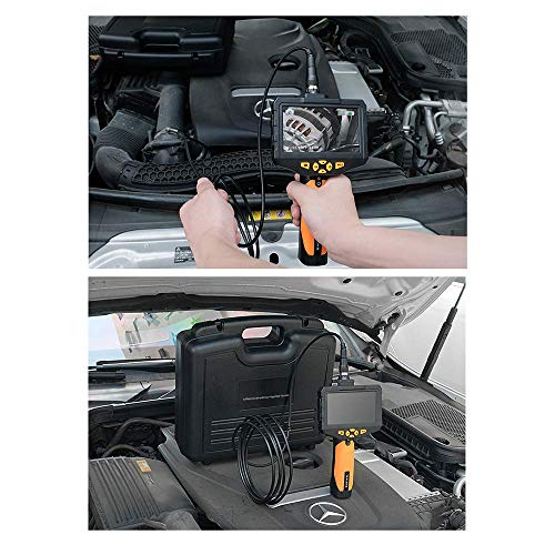 QIANG Endoskope Hand Industrie Endoskopkamera 4.5 Zoll Bildschirm Digitale Inspektionskamera Wasserdicht 1080P HD Mit 6… – Bild 8