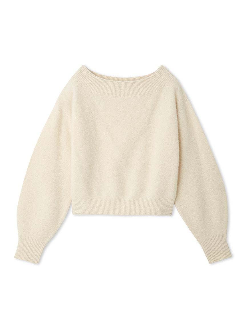 Amazon | [フレイ アイディー] FOXカシミアオフショルプルオーバー