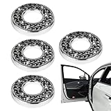 Maravilloso regalo: mejora la seguridad del coche mientras difunde la alegría navideña con nuestro juego de cuatro fundas de cerradura. Regalo ideal para cualquier propietario de coche, maravilloso para familiares y amigos. Fácil de instalar, estas fundas proporcionan una capa adicional de protección