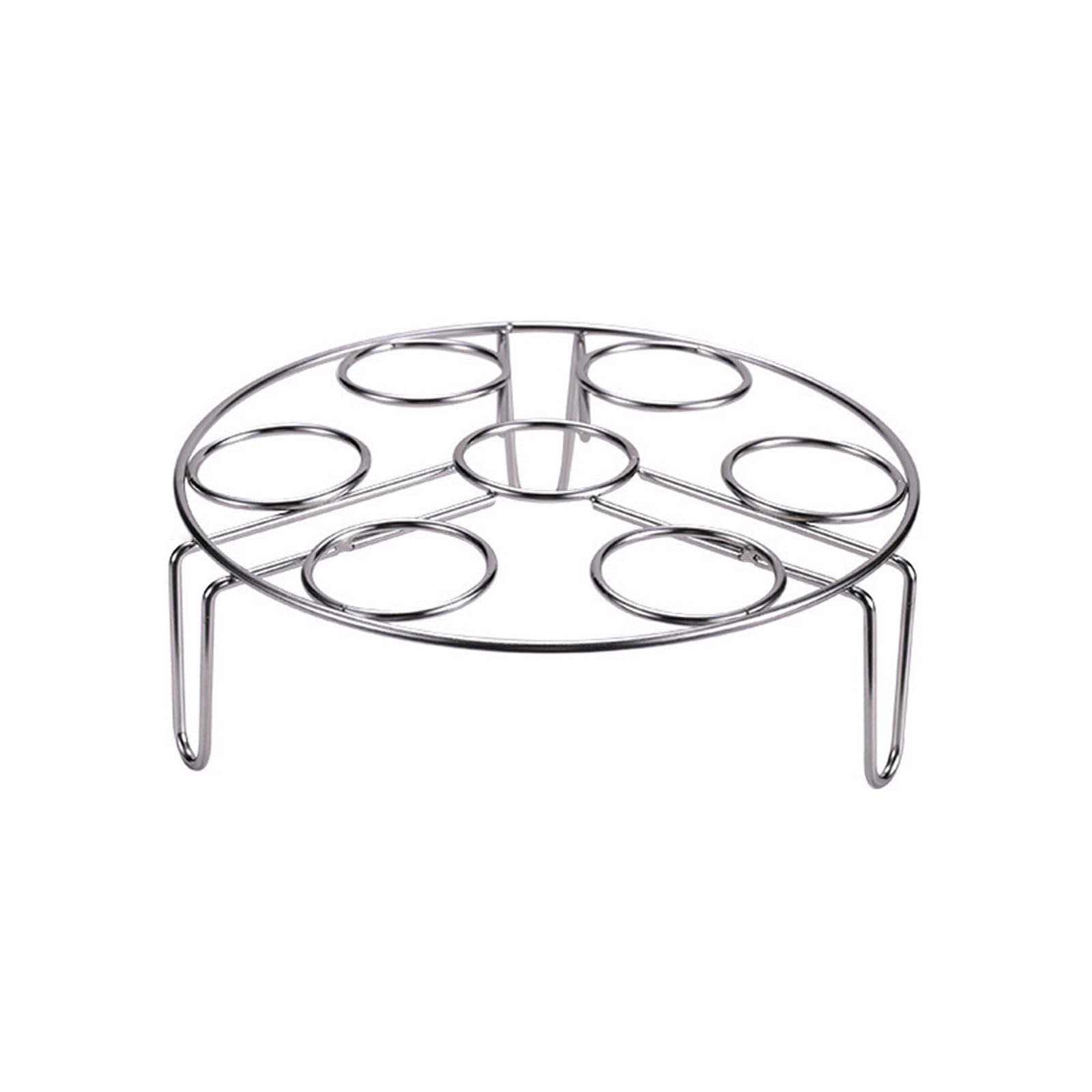 ZBIianxer Efficient Steaming Rack Trivet Eggs Grills Stand Practical Kitchen Tablewares Easy to Store and Carry Cooking Utensils Steaming Rack Stand