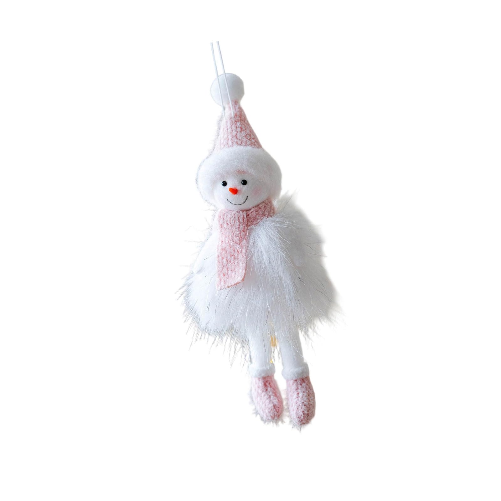 Msioytog C Fascinating Snowman Hangings Plush Toy For Hristmas, Soft Fabri Decoration For Home Living Room And Offices Holiday Setup Snowman Door Hangings