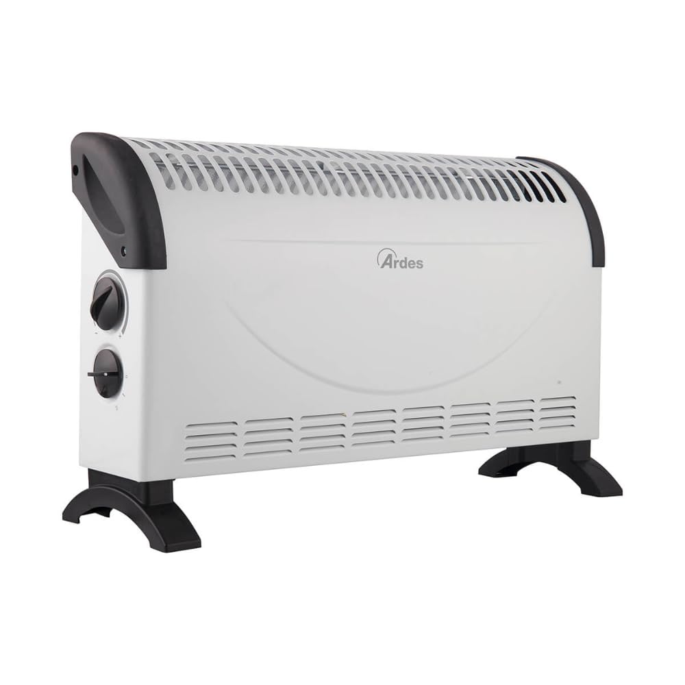 ARDES - AR4C06 Termoconvettore Elettrico KALOR 1500W - Termoconvettore con Termostato -Termo Convettore Aria Calda 2 Potenze Stufa Elettrica per Riscaldare Casa e Ufficio - Stufa Elettrica Smart