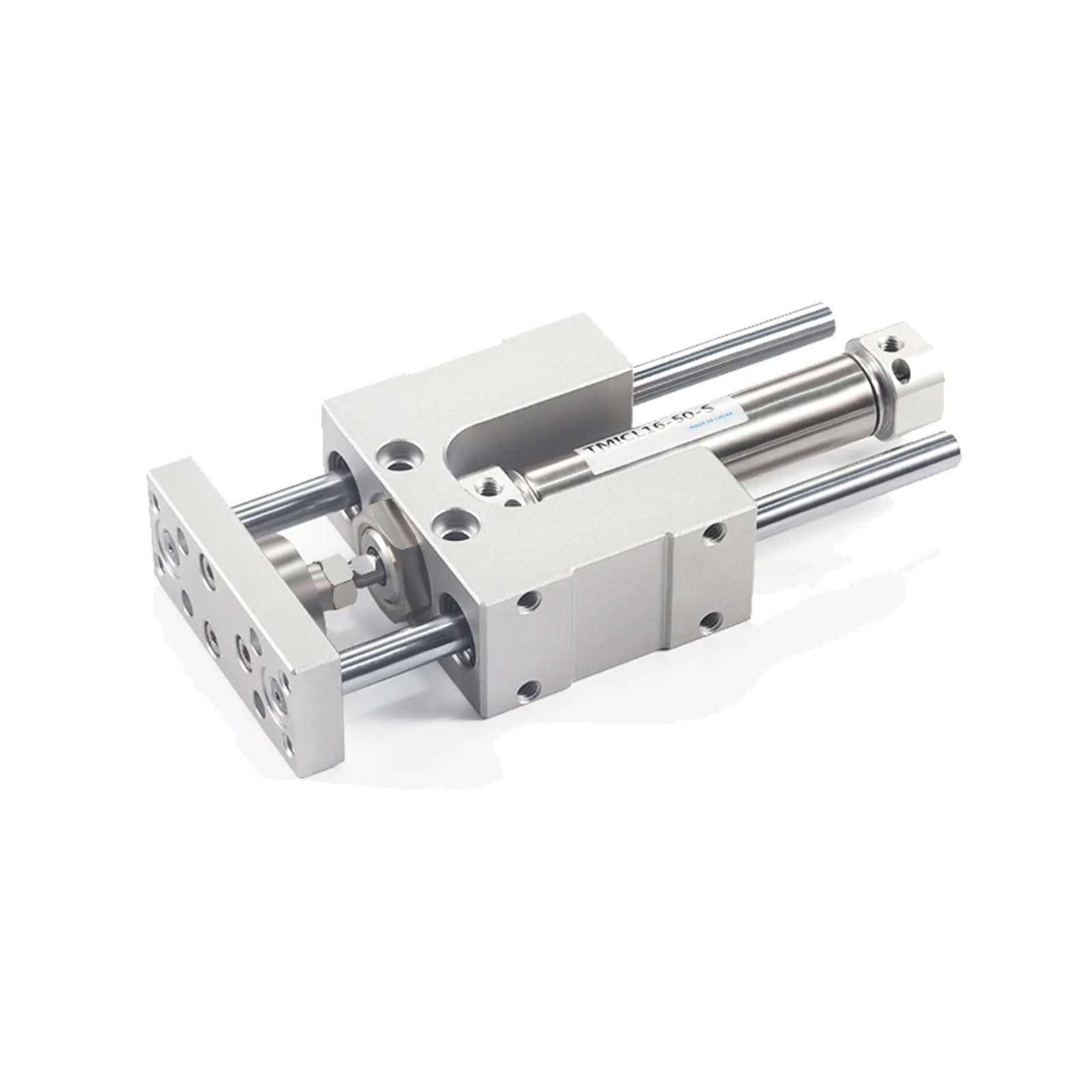 Vérin de guidage TMICL trois tiges stroke 125mm pour vérin pneumatique robuste TMICM20