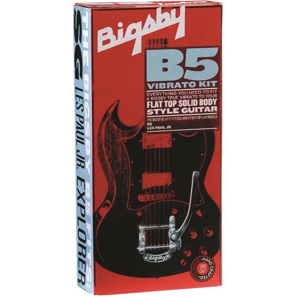 Amazon | Bigsby® B5 ビブラートテールピース、ストリングスルー