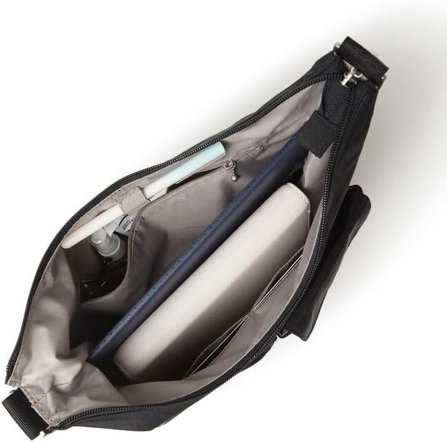 Baggallini womens Everywhere Bagg Crossbody Women 11x9 Lightweight Nylon Hobo Water-resistant Travel Bag W/Rfid - Image 11