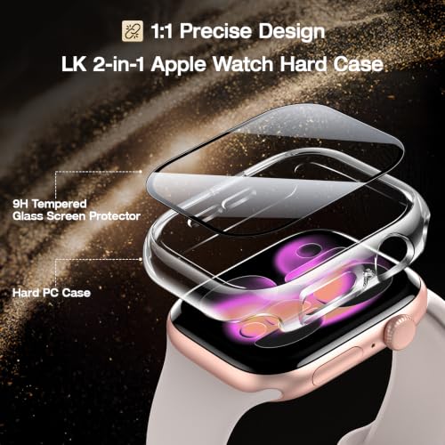 Image of LK Case for Apple Watch Series 11 /Series 10 Screen Protector 42mm