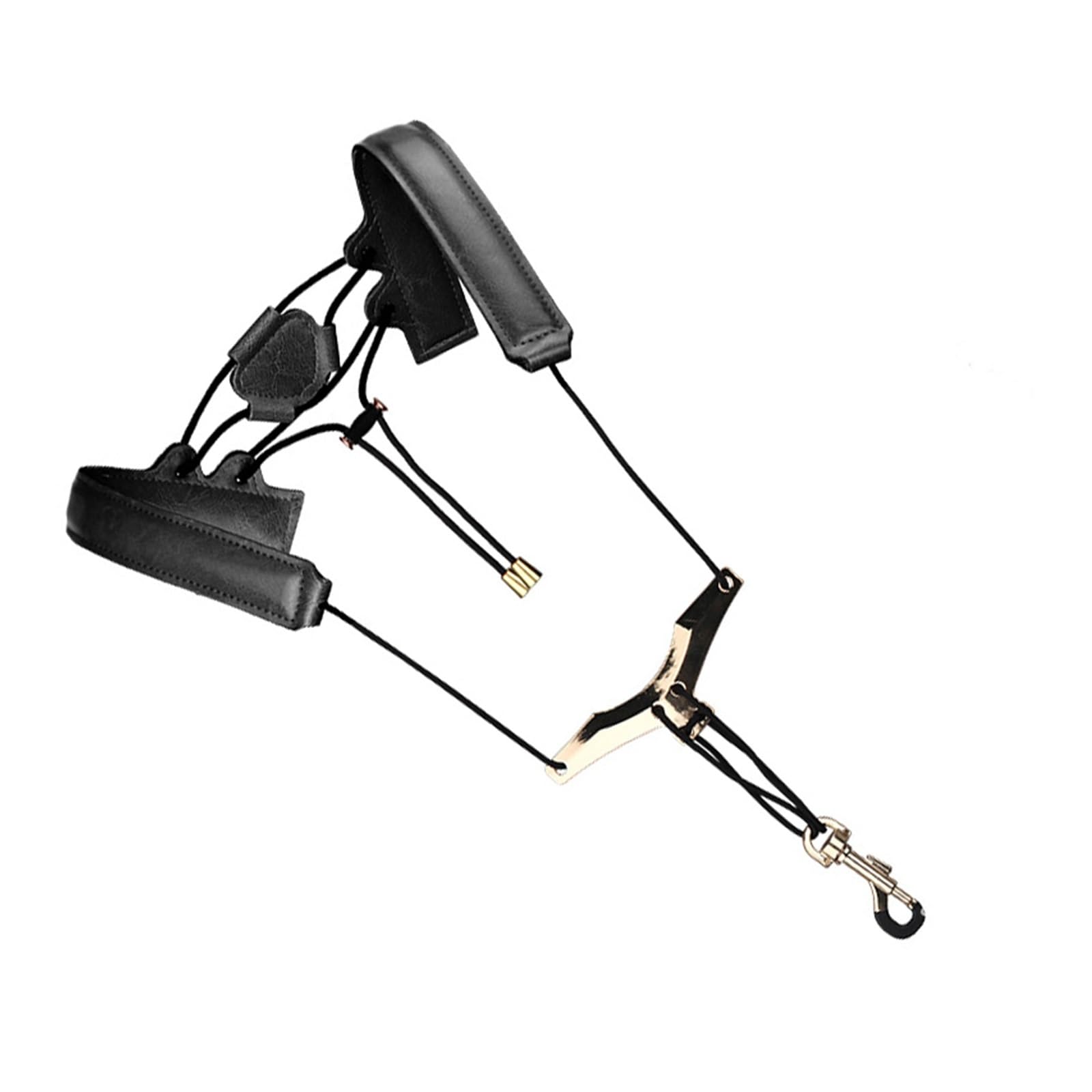Accessori per sassofono Tracolla Per Sassofono, Tracolla Allacciata Al Collo, Tracolla Doppia Spalla, Accessori Per Studenti Per Adulti (Color : Bk)