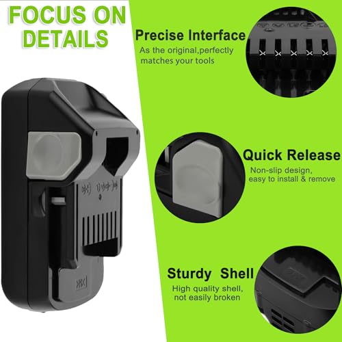 Image of 2Pack 4000mAh 18V Battery Replacement for Hitachi BSL1815X BSL1815S BSL1830 BSL1830C 330139 330557 339782 for Hitachi 18V Battery