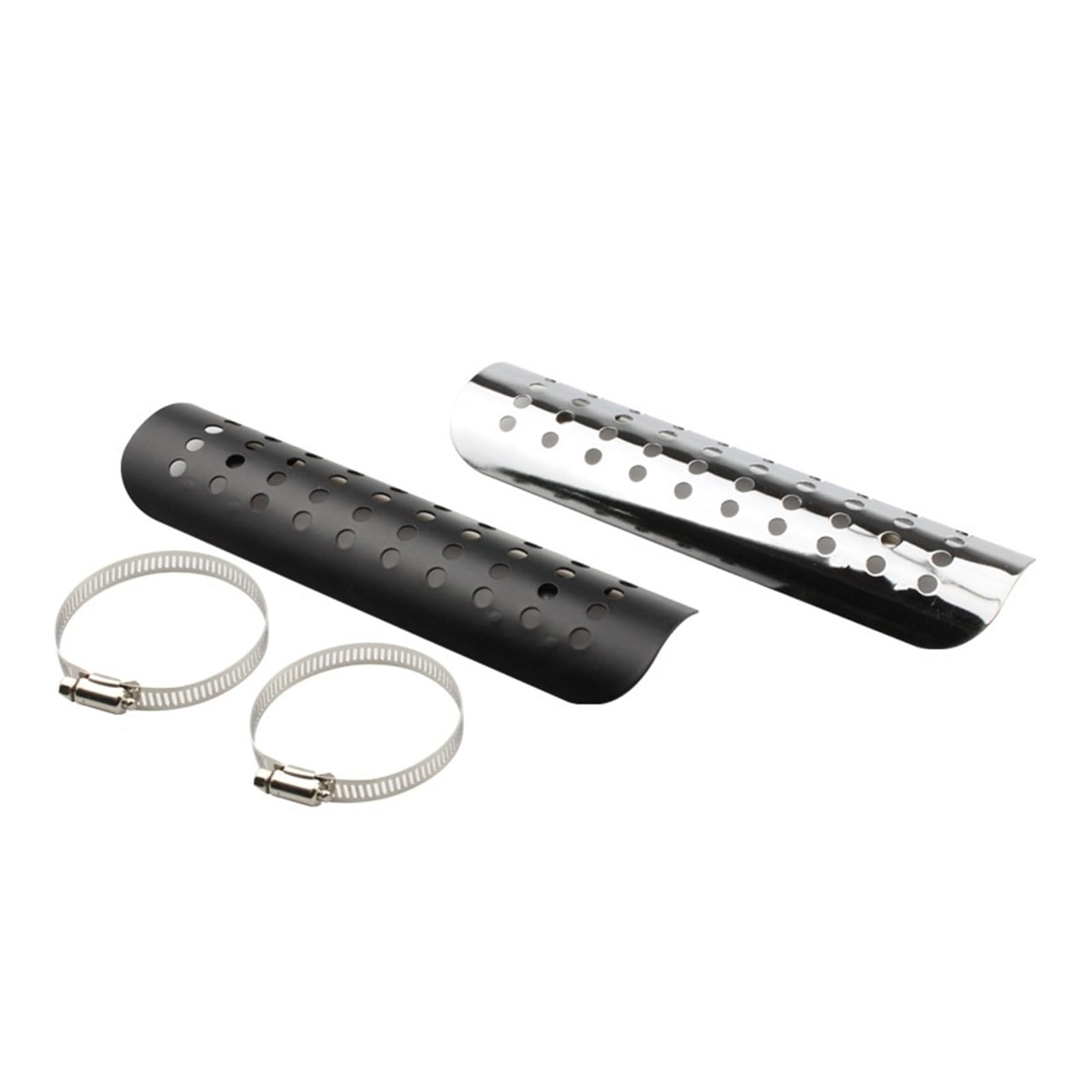 Motocicleta Escudo Térmico Protector Térmico para Tubo De Escape De Motocicleta para Iron Horse 400, Accesorio De Protección Universal, Funda Antiescaldaduras.