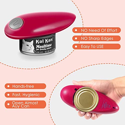 Electric Can Opener, Restaurant can Opener, Smooth Edge Automatic Electric Can Opener! Chef's Best Choice