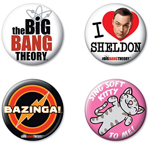 Ata-Boy The Big Bang Theory Assortment #1 Set of 4 1.25