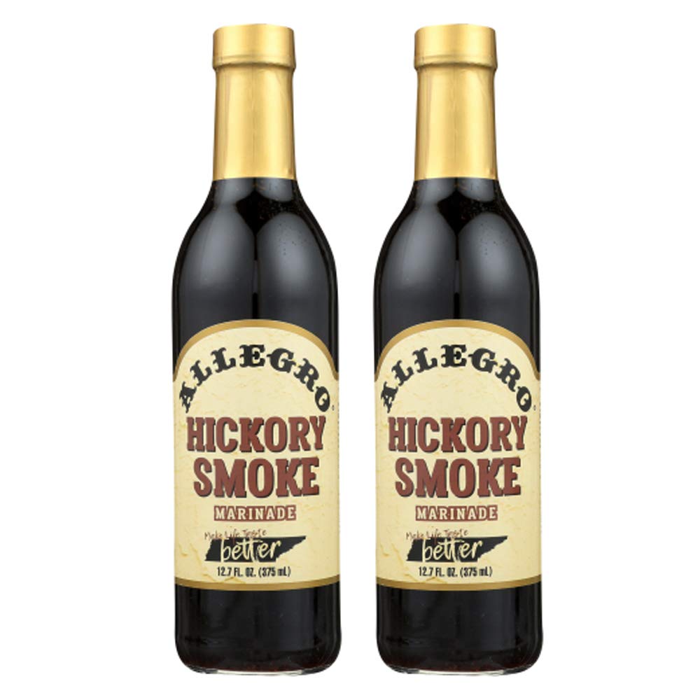 Amazon.com : Allegro Marinade Hickory Smoke Flavor 12.7 Oz Glass Bottle  (Pack of 2) : Gourmet Marinades : Grocery & Gourmet Food