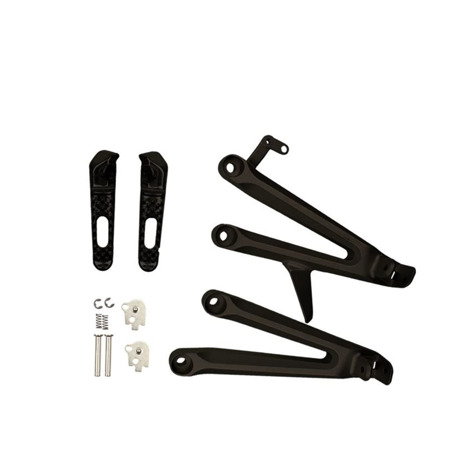 Adjustable Pedals Rests For CBR1000RR CBR 1000RR CBR1000 RR 2004-2007 2005 2006 Motorcycle Footrests Rear Foot Pegs Pedals Rest Footpegs Bracket Foot Pedal (Color : A)