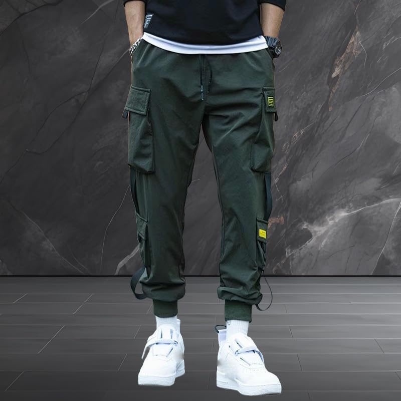 Pantalon cargo ample homme confortable pour masquer les formes