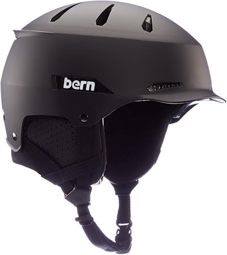 BERN Hendrix - Casco para deportes de nieve y snowboard para hombres y mujeres, estilo de borde, certificado multideportivo, ajuste ajustable, forro