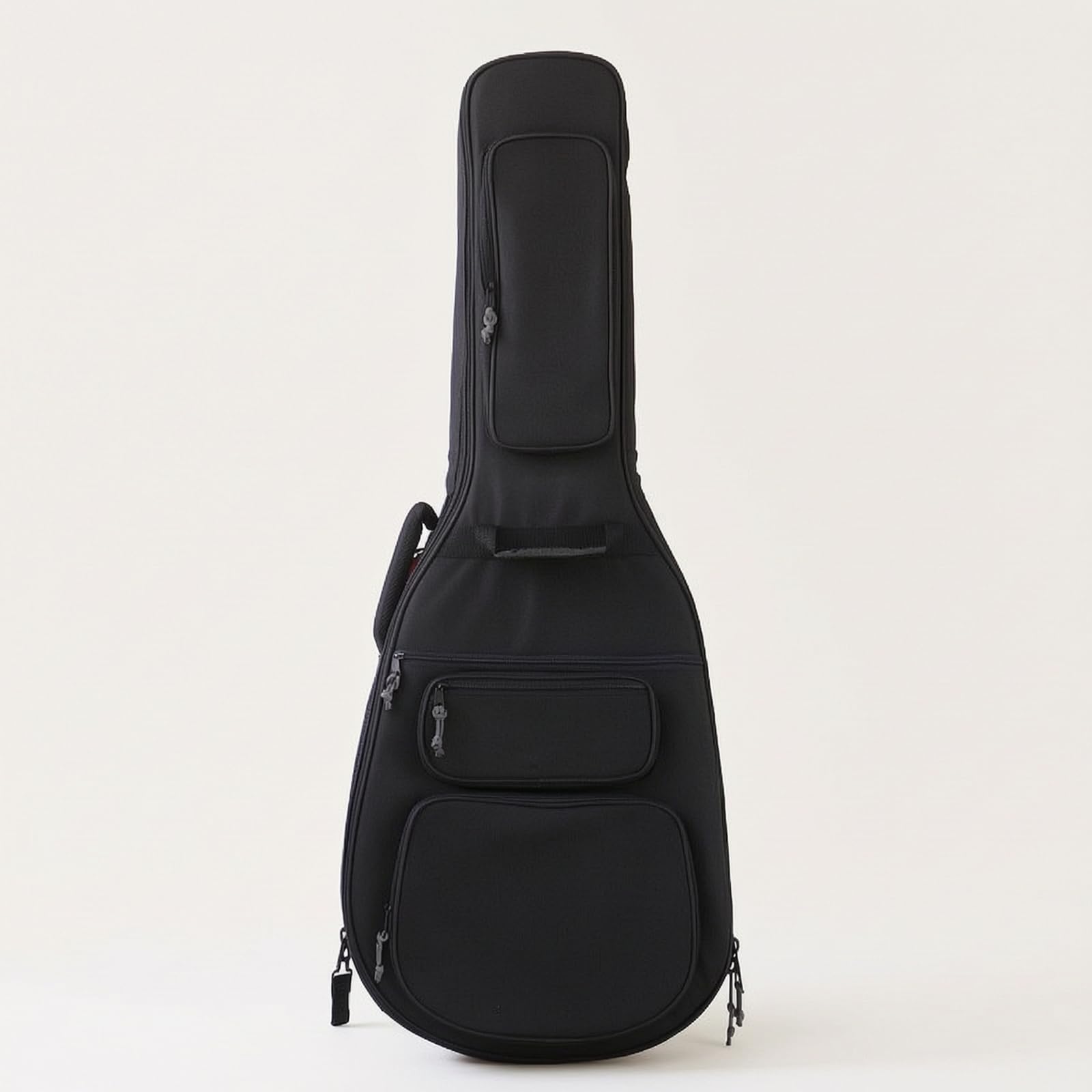 Perfeclan Funda para Guitarra Estuche Mochila Bolsa con Diseño Tipo Mochila y Asa para Llevar en Mano Refuerzo Metálico y Acolchado Ligero Adecuada para IR de