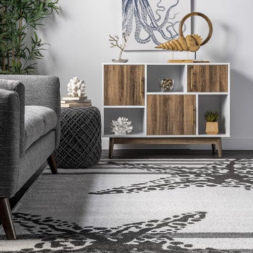 nuLOOM 2' x 3' Performance Indoor Area Rug, Non-Shed, Power Loomed High-Traffic Area Rug for Living Room, Bedroom, Home, Minnie Beige - Image 7