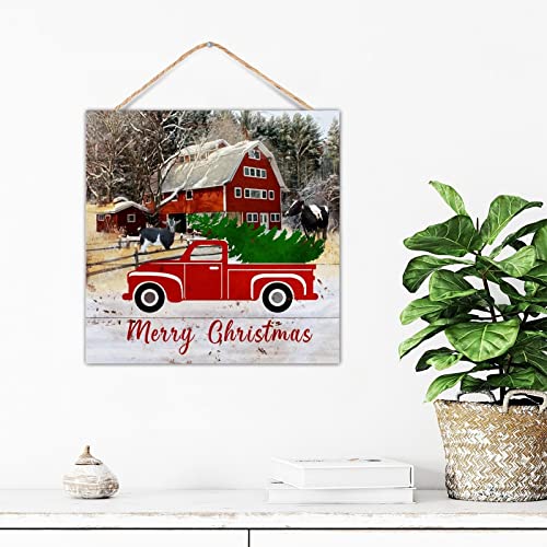 Panneau en bois rustique esprit de Noël pour des souvenirs inoubliables