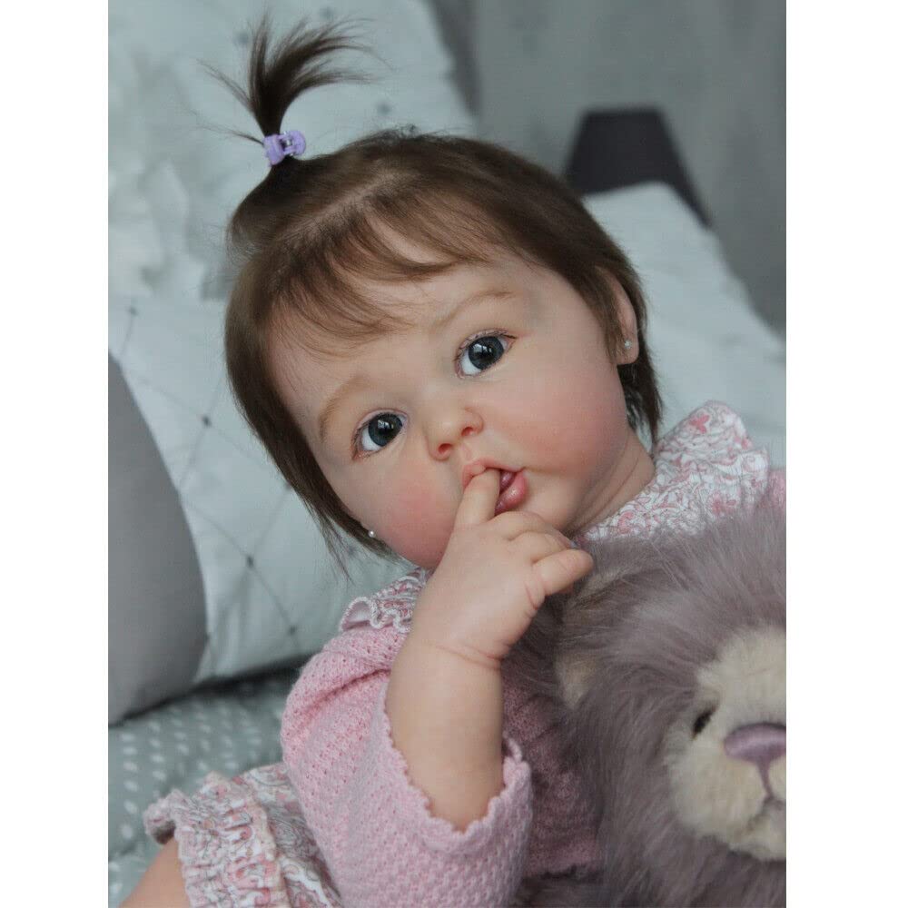 Amazon | Protow リボーンドール 60cm リアルでふくれっ面した口を持つ