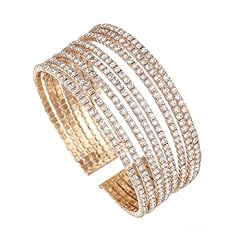 8 Rows & Gold Plated