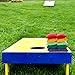 LIHAO 24 Stück Party Wurfspiele Bohnensäckchen Ringen Spiel Sitzsack Werfen Bunt für Kinder Erwachsenen