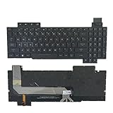 WANGXOZ Für Asus für ROG Strix GL503 GL503V GL503VD GL503VS GL503VM GL503GE Serie mit Hintergrundbeleuchtung US Schwarz