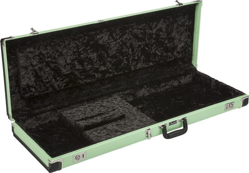 Fender® »VINTAGE SERIES WOOD CASE – STRAT®/TELE® – LIMITED EDITION« Étui pour Guitare Électrique – Couleur: Surf Green… - Les Beatles, Paul McCartney, John Lennon, RIngo Starr, George Harrison Fender® »VINTAGE SERIES WOOD CASE - STRAT®/TELE® - LIMITED EDITION« Étui pour Guitare Électrique - Couleur: Surf Green… – Image 3
