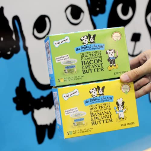 THE BEAR AND THE RAT Bacon & Peanut Butter Dog Treat, 14 FZ Healthy