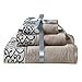 Produktbild Atack-B 100% Baumwolle Dreiteiliges Badetuch/Badetuch, Saugfähig, Weiches Hautfreundliches Waschtuch (1 X Badetuch, 2 X Handtuch) (1)