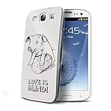 Cover in plastica rigida per Samsung Galaxy S3/S3 Neo.