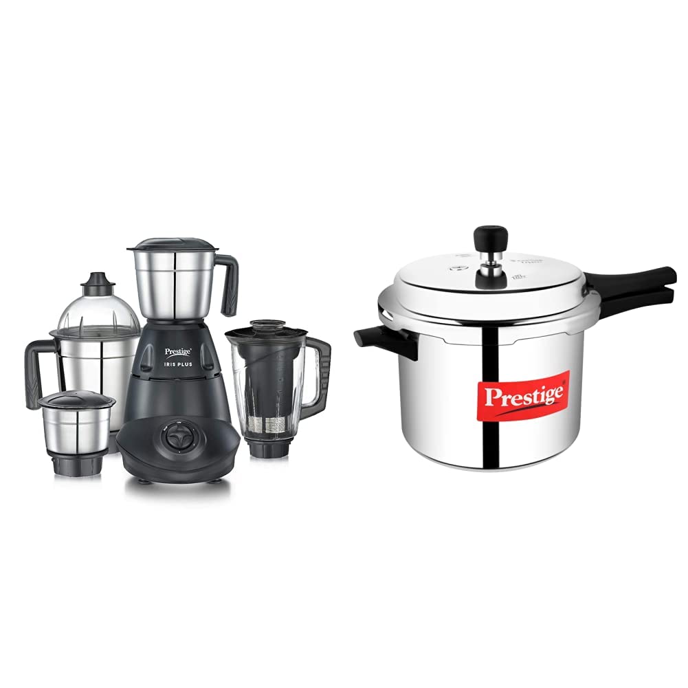 Buy Prestige IRIS Plus 750 watt mixer grinder & Prestige Popular