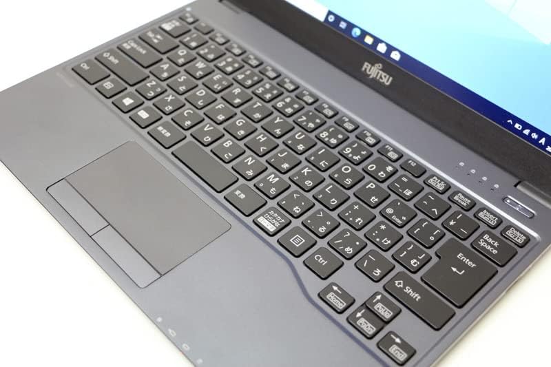 ക്ലോസ് അപ്പ് view of the FUJITSU FUTRO MU937 keyboard and touchpad