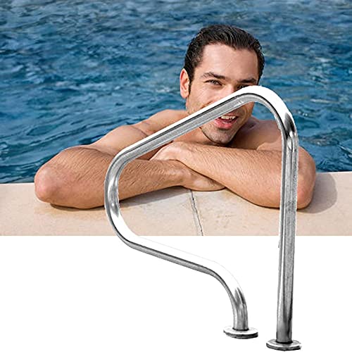 Rampe de piscine enterrée résolvant le problème de glissade dans l'eau