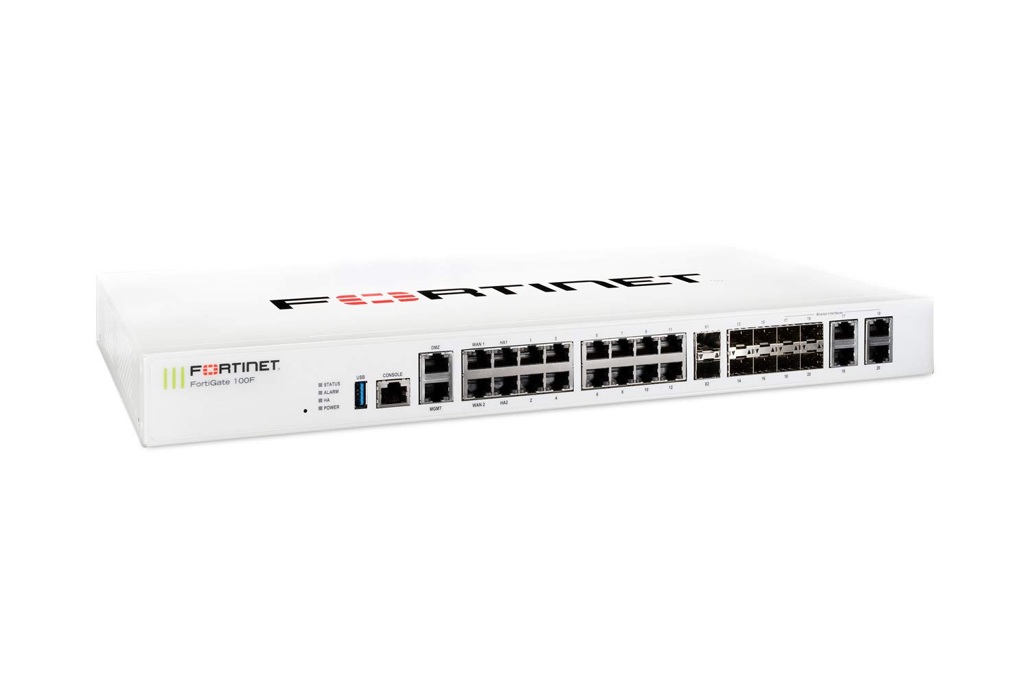 FortiGate-100F Firewall Appliance Plus 1 Year FortiCare Premium and FortiGuard Unified Threat Protection (UTP) (FG-100F-BDL-950-12)
