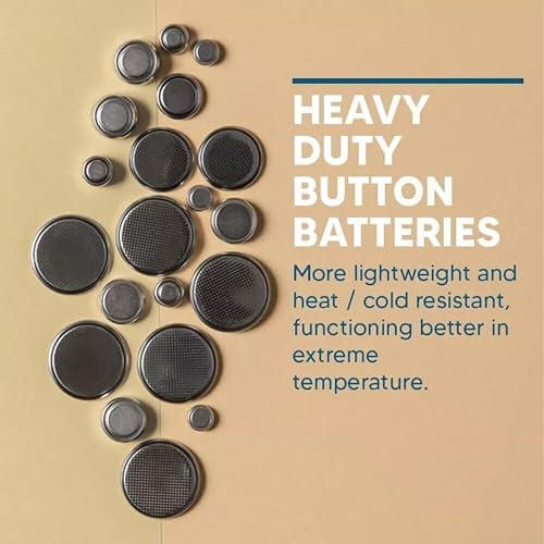 24pcs Alkaline AG Button Cell Batteries, Mixed Button Battery, Calculator Toys Button Batteries, Watch Batteries 1.5 Volt Sizes | AG1/364 AG3/392 AG4/377 AG10/389 AG12/386 AG13/357 Coin Batteries - Image 5