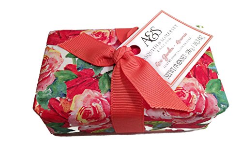 Asquith & Somerset ROSE GARDEN 10.5 Oz Perfumed Bath Soap, Gift Wrapped, imported from England