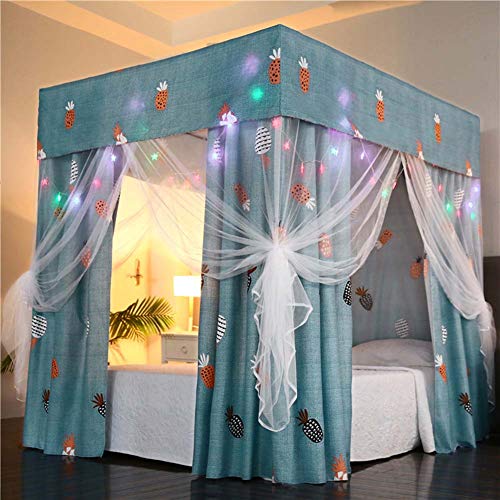 XZHU Fundas de Cama, mosquiteras, Fundas de Cama para Viajes y familias, Camas Dobles e Individuales, mosquiteras de cúpula Universal, mosquiteras de Malla,G,2.0