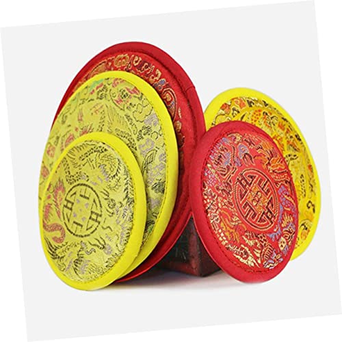 Cojines de tazón para yoga y meditación: pack de 2 almohadillas para sonido limpio 6