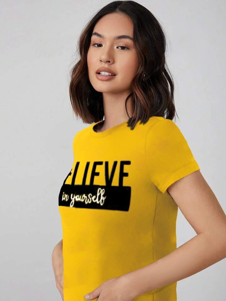 Image of THE DRY STATE Women Round Neck Tshirt