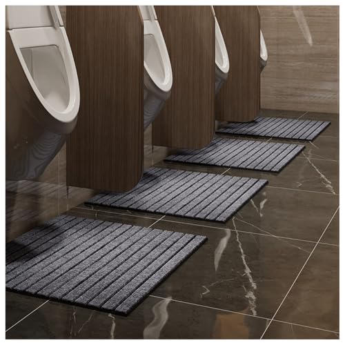 Generico 4 pz Commerciale orinatoio tappetini orinatoio pastiglie, Antiscivolo orinatoio Pavimento Pads Acqua-Assorbente pipì Pad, Bagno Riutilizzabile orinatoio Tappetino WC Piano Protector